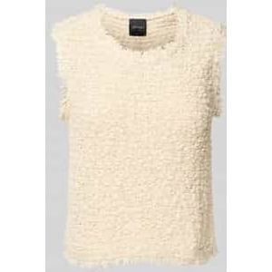 Marc Cain - Tanktop - Gebreide Look - Katoenmix - Regular Fit