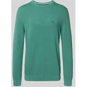 Marc O'Polo - Regular Fit - Gebreide Pullover - Effen - Zuiver Katoen