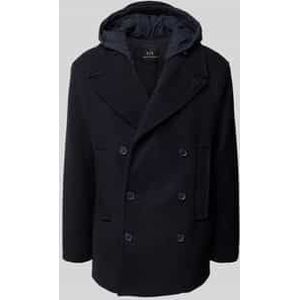 Armani Exchange - XM001120_AF16596 - Jas - Wolmix - Met Afneembare Capuchon