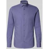 OLYMP Level Five Overhemd, body fit, New York Kent, Vioolkleurig