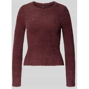 Slim fit gebreide pullover, model 'VIOLA'