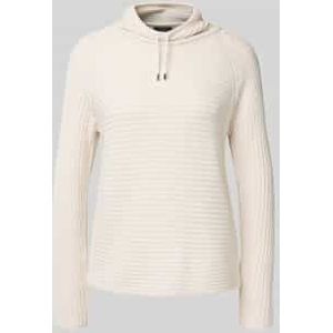 Gebreide pullover met opstaande kraag