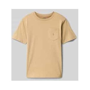 Polo Ralph Lauren - SS POCKET TEE - T-shirt - Beige