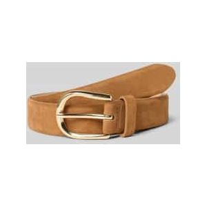 Leren ceintuur met doornsluiting