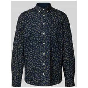 Regular fit vrijetijdsoverhemd met kerstmotief