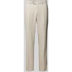 Slim fit pantalon met persplooien, model 'Shiver'