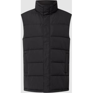 Bodywarmer met opstaande kraag