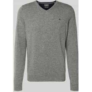 Regular fit pullover van een mix van wol en kasjmier, model 'Merino'