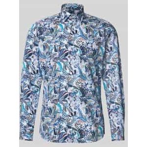 OLYMP - Level Five - Overhemd - Bleu - Body Fit - New York Kent