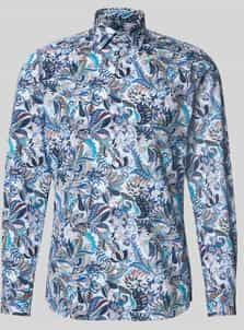 OLYMP - Level Five - Overhemd - Bleu - Body Fit - New York Kent