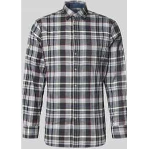 Regular fit vrijetijdsoverhemd met kentkraag