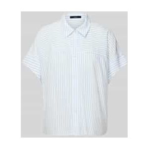 Overhemdblouse met knoopsluiting, model 'Zavina'