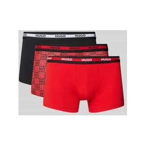 Boxershort van katoenmix in een set van 3 stuks, model 'PLANET'