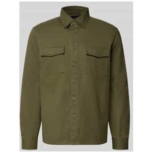 Overhemdjack met knoopsluiting