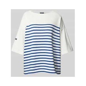 Oversized gebreide pullover met 3/4-mouwen