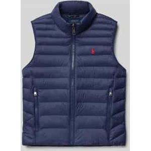 Gilet - Marineblauw - Katoen - Casual stijl