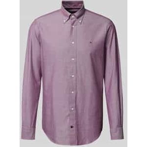 Zakelijk overhemd met button-downkraag, model 'Henry'