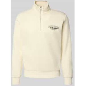 Sweatshirt met opstaande kraag, model 'AKOTO'