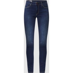 Skinny fit high waist jeans met stretch, model 'Regent'