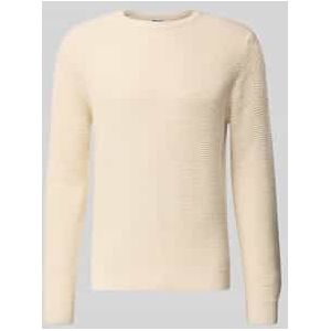 Gebreide pullover met structuurmotief