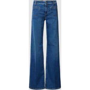 Bootcut jeans met wijde pijpen, model 'TESS'