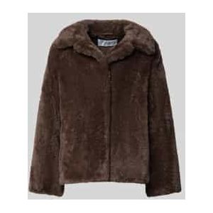 Jack van imitatiebont met reverskraag