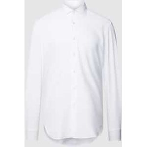 Regular fit zakelijk overhemd met stretch