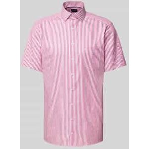 Modern fit zakelijk overhemd met kentkraag