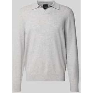 Gebreide pullover van een mix van wol en kasjmier