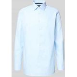 Regular fit zakelijk overhemd met kentkraag