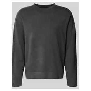 Jack & Jones - JPRBLABRADFORT - Gebreide Trui - Volcanic Ash - Ronde Hals - Lange Mouwen