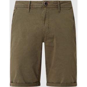 Korte chino met stretch