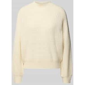 Gebreide pullover met ribboorden, model 'LARELYA'