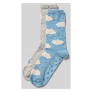 Sokken met ribboord in een set van 2 paar