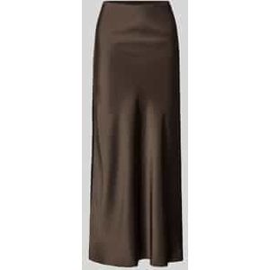 Midirok van satijn met elastische band, model 'URA'