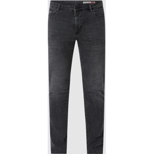 Skinny fit jeans met labelpatch