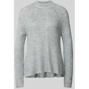 Gebreide pullover met ronde hals, model 'JADE'