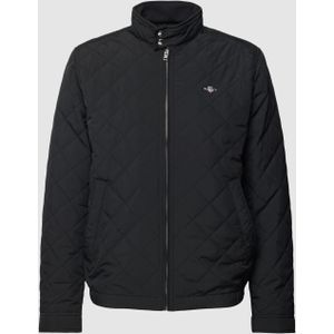 Gewatteerd jack met labelstitching, model 'WINDCHEATER'