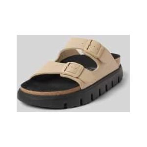 Slippers met reliëflogo, model 'Arizona'