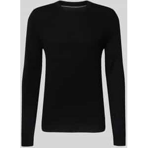 Gebreide pullover van wolmix met kasjmier