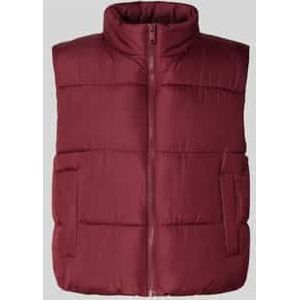 Regular fit bodywarmer met opstaande kraag, model 'BEE NEW'