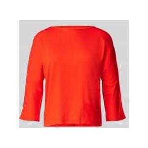 T-shirt met 3/4-mouwen