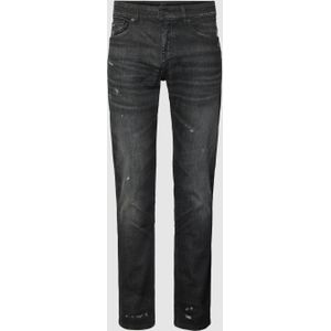 Jeans in used-look, model 'Delaware'