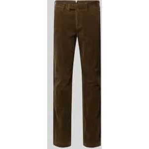 Corduroy broek met Franse steekzakken, model 'Tybalt'