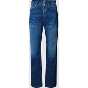 Jeans met contrastnaden, model 'Maiyke'