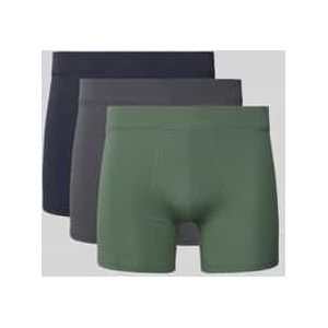 Boxershort met elastische band in een set van 3 stuks