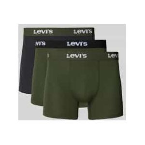 Boxershort met elastische logoband in een set van 3 stuks