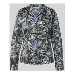 Overhemdblouse met knoopsluiting