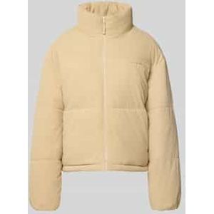 Regular fit gewatteerd jack in ribcordlook