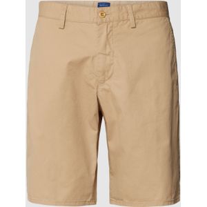 Korte relaxed fit chino met steekzakken, model 'SUMMER'